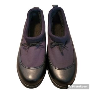 Wanderlust Pull On Boots Mens 12 WW T98966 Waterproof Pile Lining Black NWT